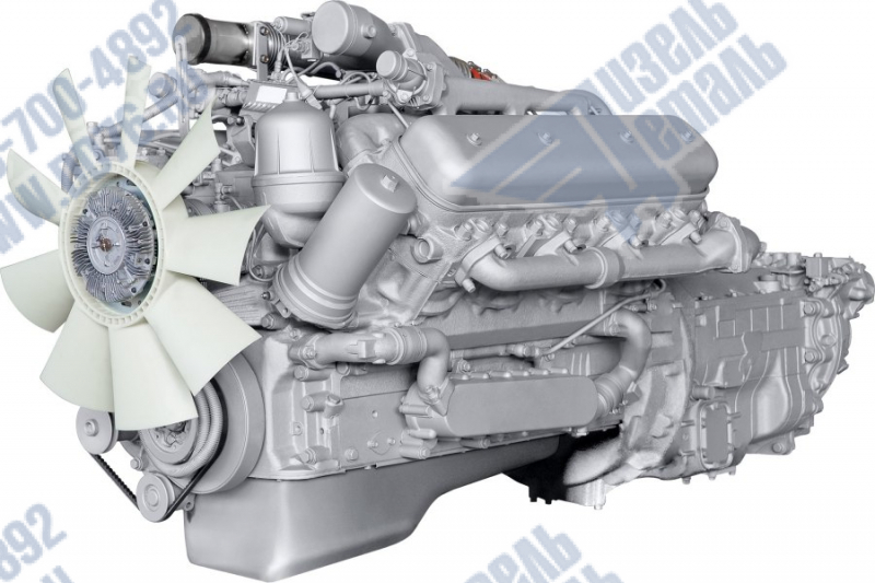 7511.1000186-34 Двигатель ЯМЗ 7511 без КП и сцепления 34 комплектации