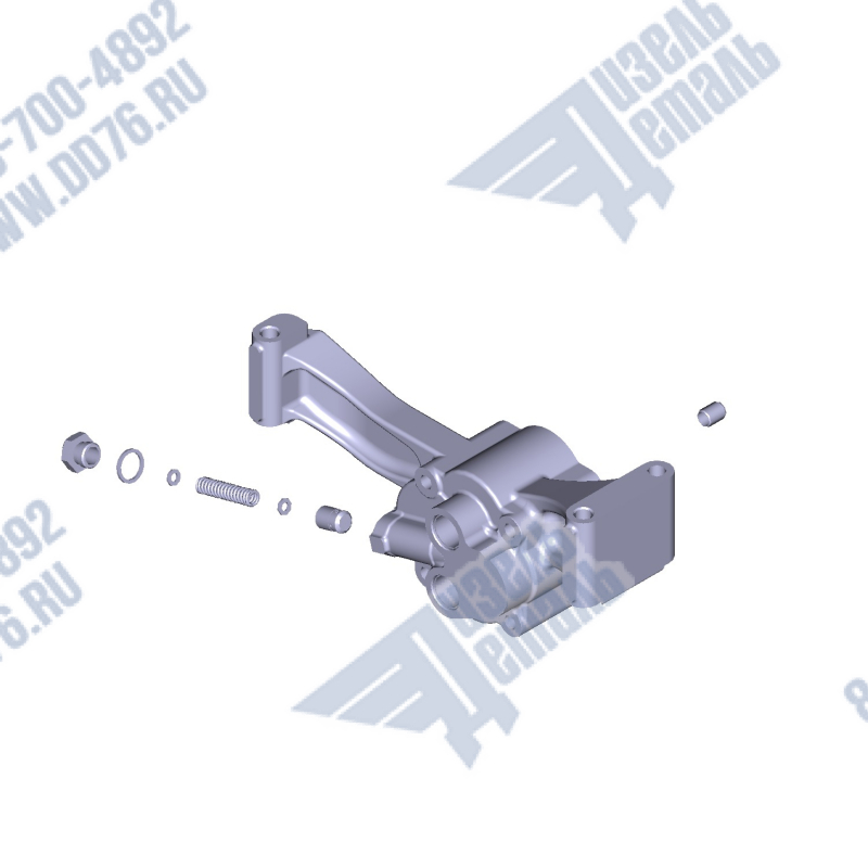 Картинка для Корпус насоса со втулками ЯМЗ 8401-30