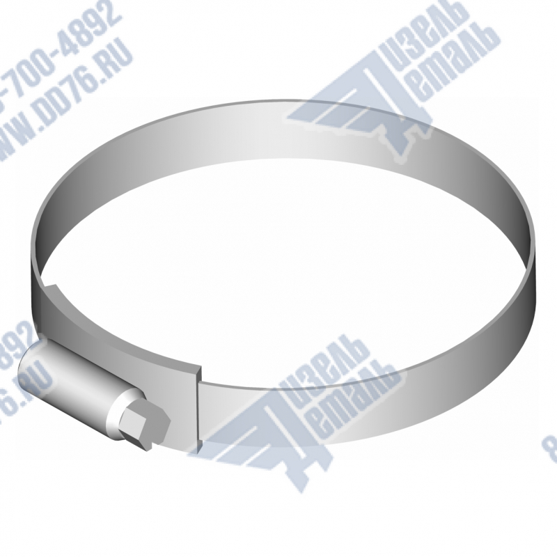 Картинка для Хомут червячный ZIP 70-90/12 W2