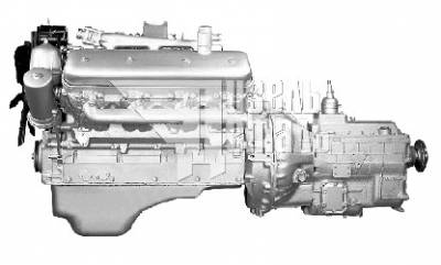 238М2-1000018 Двигатель ЯМЗ 238М2 с КП 2 комплектации